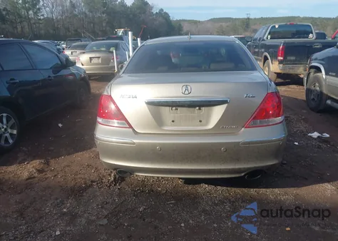 2005 Acura Rl 3.5 из США, поврежденный, VIN JH4KB16535C002941